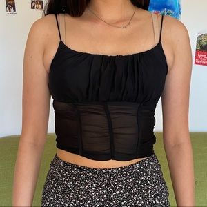 Mesh tank top